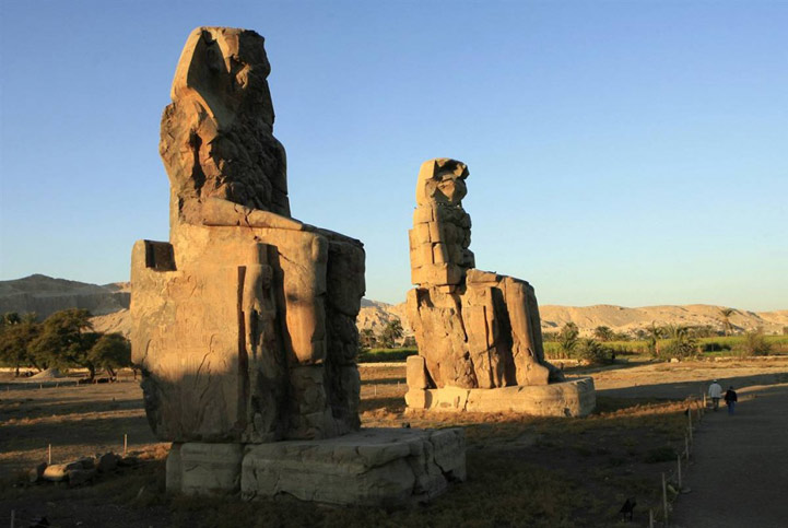 Photo:  Colossi of Memnon
